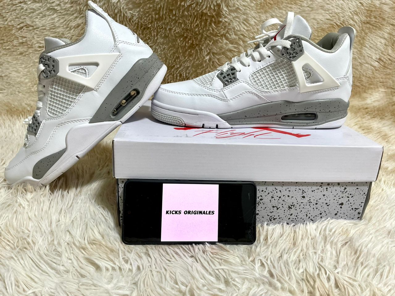 AIR JORDAN 4 RETRO WHITE